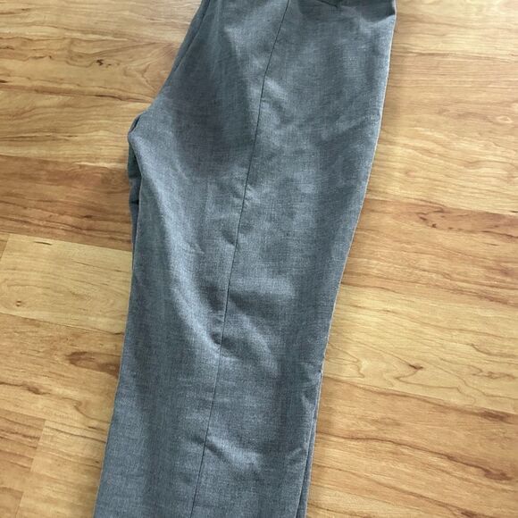 j crew gray pants size 12 work pants dress pants - Picture 2 of 4